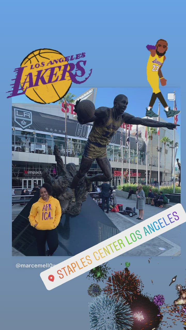 AFR ICA HOODIE - KOBE BRYANT Tribute Lakers 2020 NBA Champs