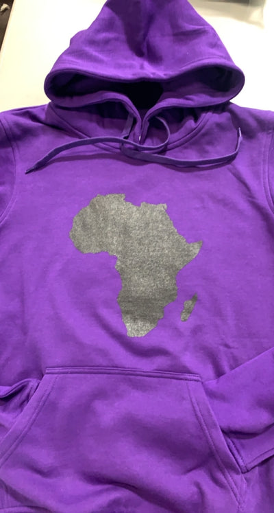 Africa Black Map Set (Hoodie & Jogger Pants)