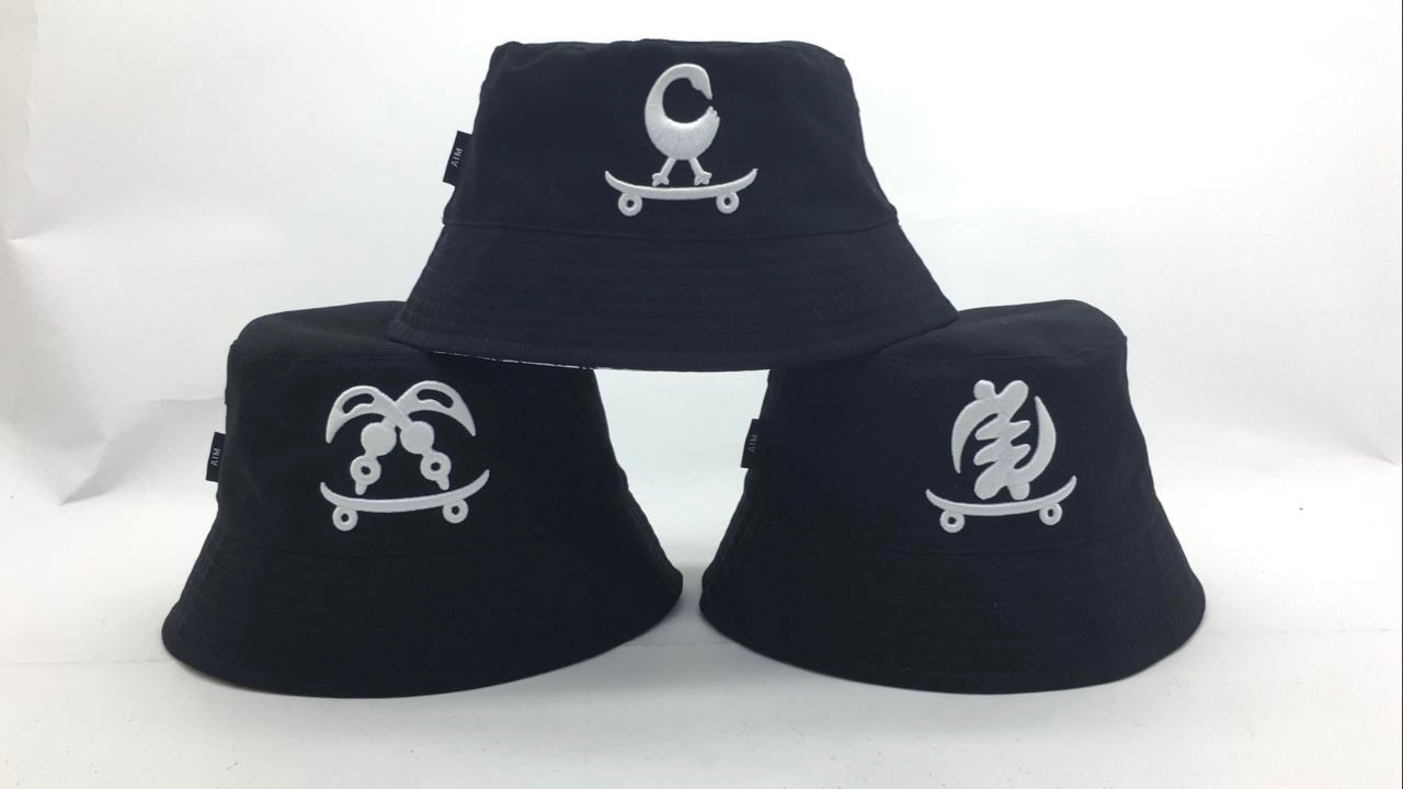 Adinkra Reversible 3D Bucket Hats – The New Africa - AIM - Africa