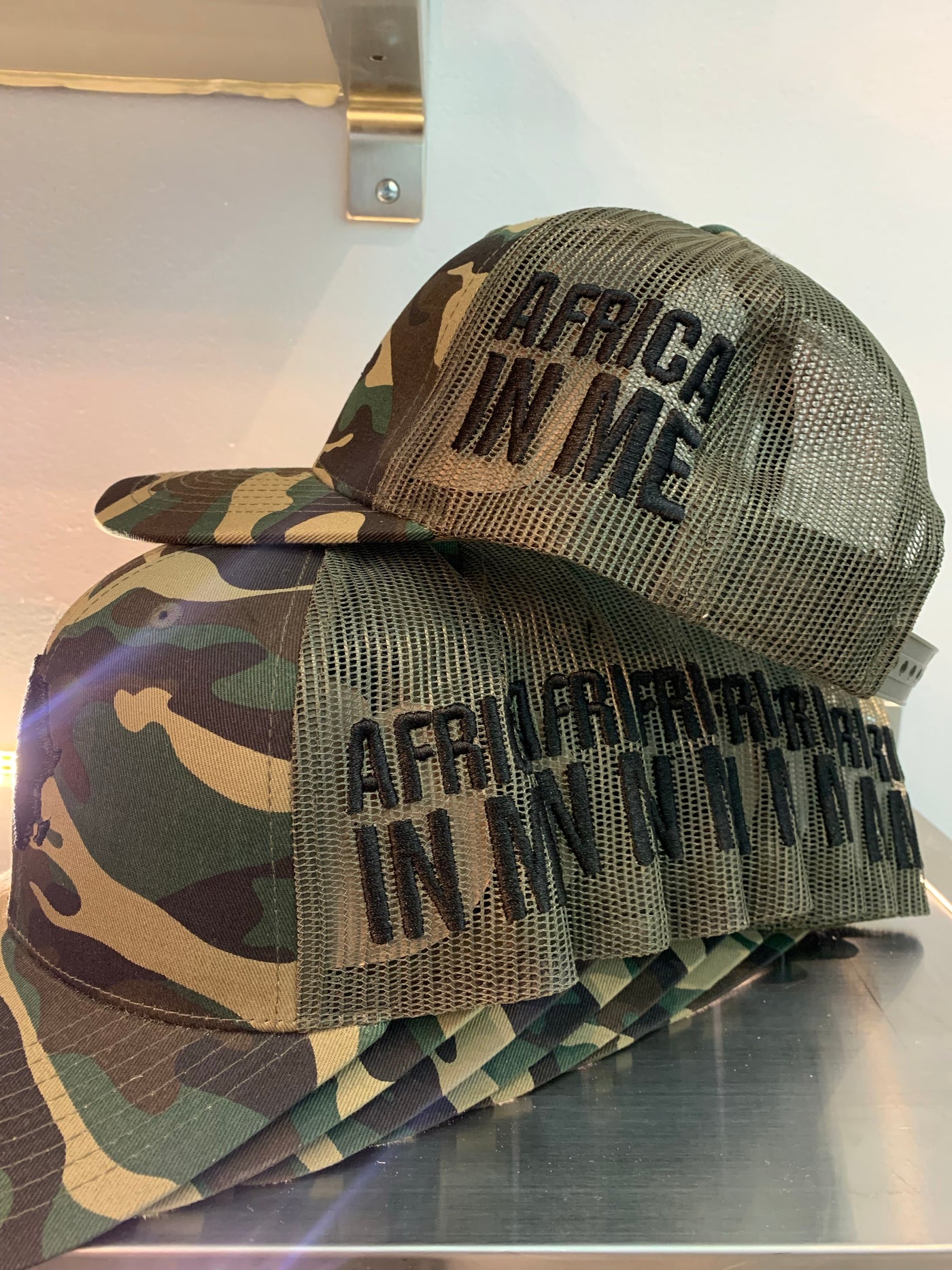 Africa In Me 3D Trucker 🧢