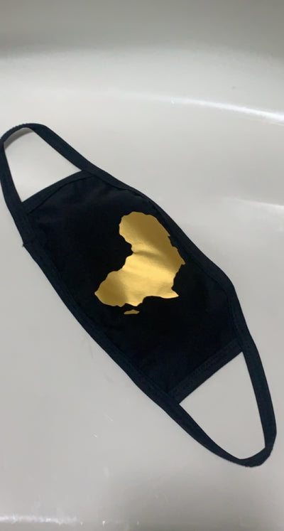 Africa Gold Mask (Washable)