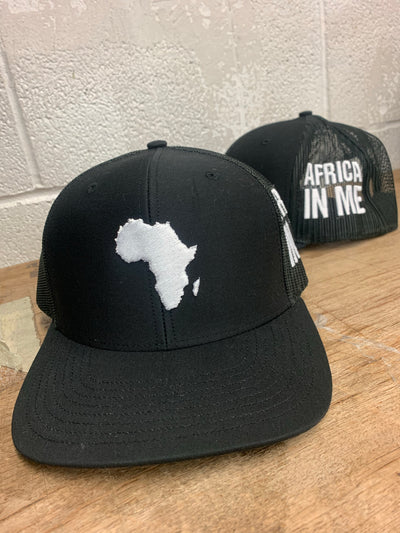 Africa Map 3D Snapback
