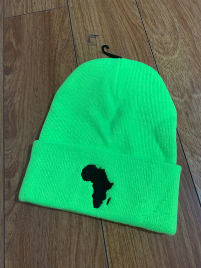Africa Map Insulated Knit Toque