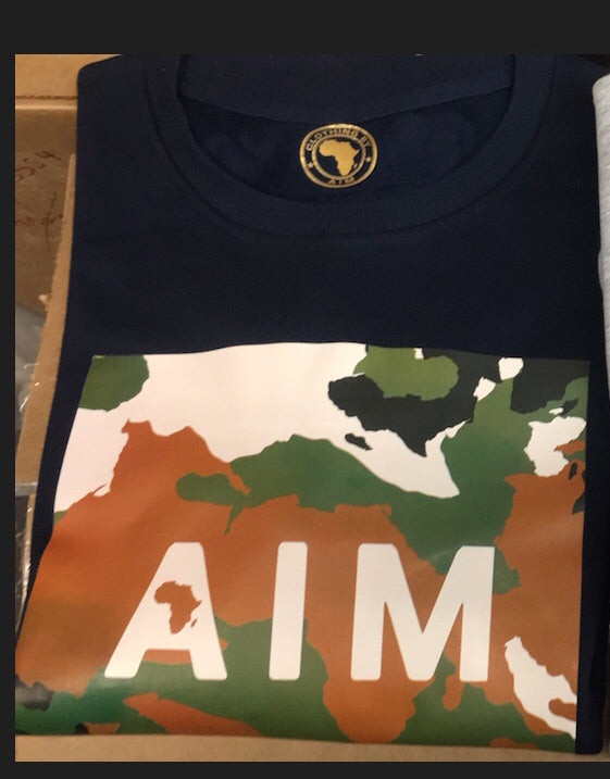 AIM - Africa In Me Camo Sweatshirt Davido