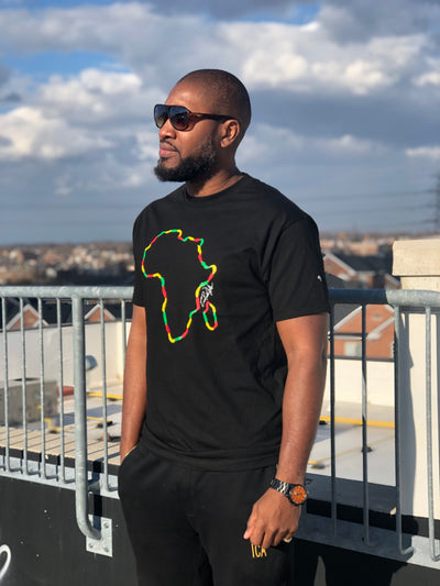 Africa Red Yellow Green T shirt (Unisex) - Poetic Truth