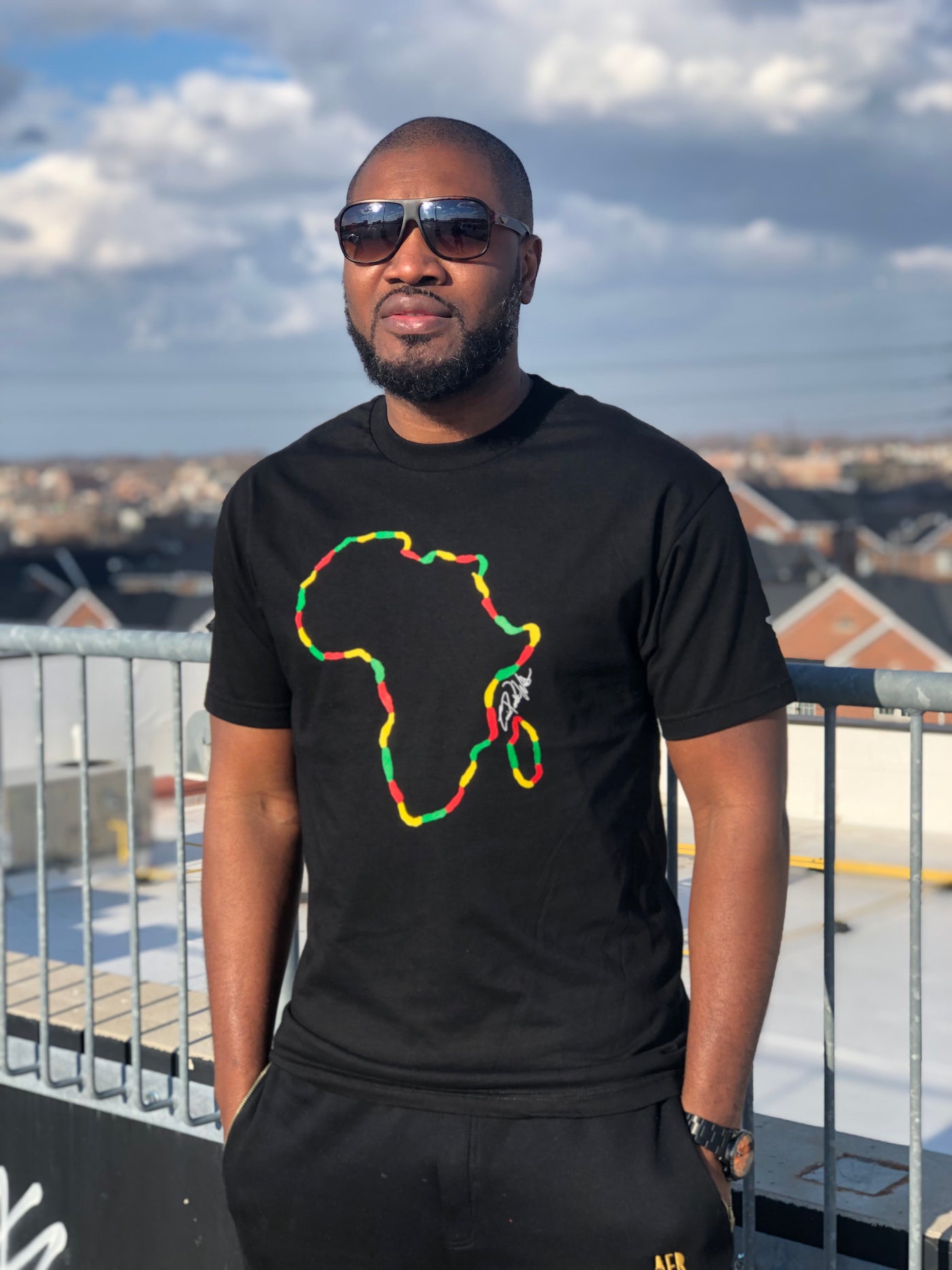Africa Red Yellow Green T shirt (Unisex) - Poetic Truth